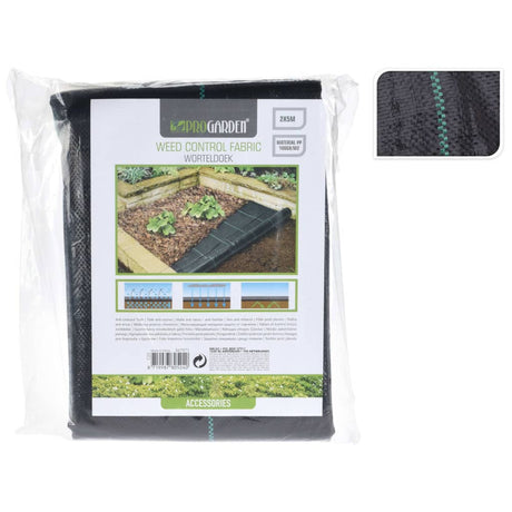 ProGarden Anti-worteldoek 2x5 m zwart - AllerleiShop