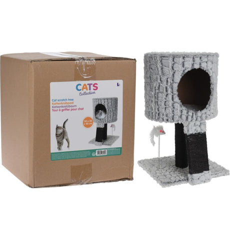 Pets Collection Kattenmeubel met muis 30x30x40 cm - AllerleiShop