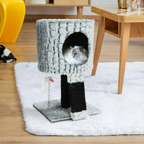 Pets Collection Kattenmeubel met muis 30x30x40 cm - AllerleiShop