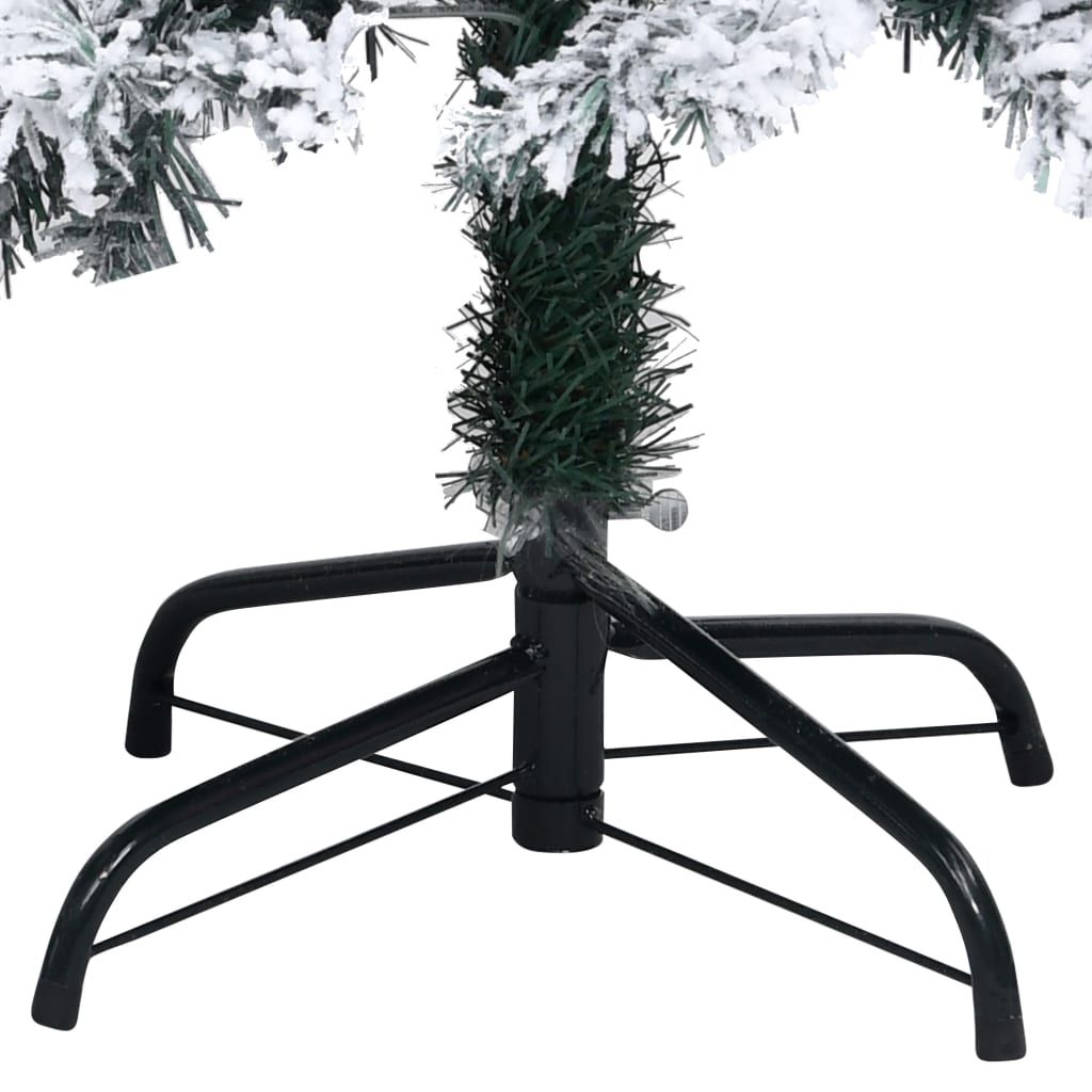 Kunstkerstboom met sneeuw 210 cm groen - AllerleiShop