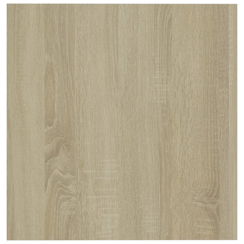 Hangkast 80x39x40 cm bewerkt hout sonoma eikenkleurig - AllerleiShop