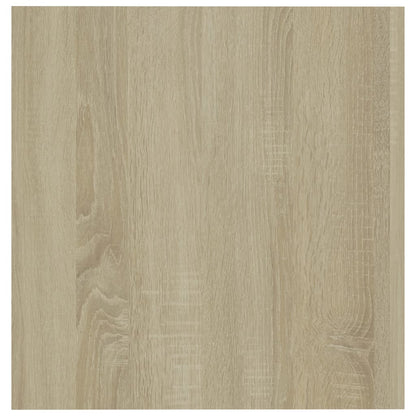 Hangkast 80x39x40 cm bewerkt hout sonoma eikenkleurig - AllerleiShop