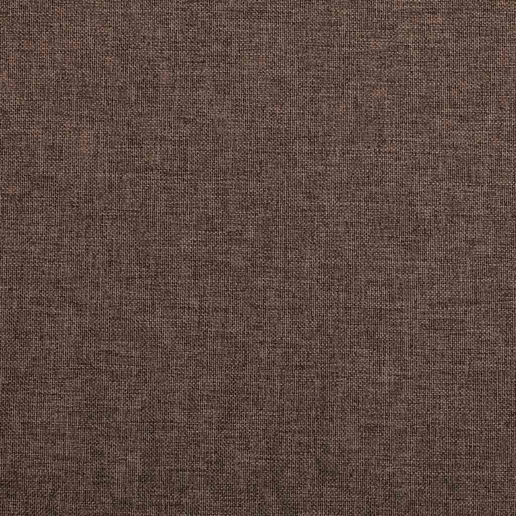 Gordijnen linnen-look verduisterend ogen 2 st 140x225 cm taupe - AllerleiShop