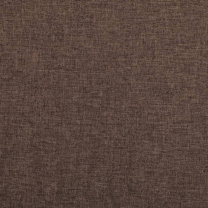 Gordijn linnen-look verduisterend met ogen 290x245 cm taupe - AllerleiShop