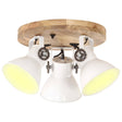 Plafondlamp industrieel 25 W E27 42x27 cm wit - AllerleiShop