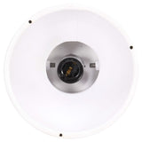 Plafondlamp industrieel E27 mangohout wit - AllerleiShop