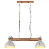 Hanglamp industrieel 25 W E27 109 cm zilverkleurig - AllerleiShop