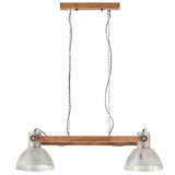 Hanglamp industrieel 25 W E27 109 cm zilverkleurig - AllerleiShop