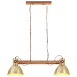 Hanglamp industrieel 25 W E27 109 cm messingkleurig - AllerleiShop