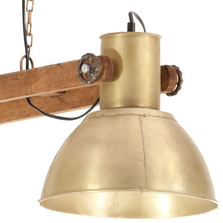 Hanglamp industrieel 25 W E27 109 cm messingkleurig - AllerleiShop