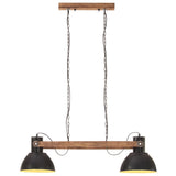 Hanglamp industrieel 25 W E27 109 cm zwart