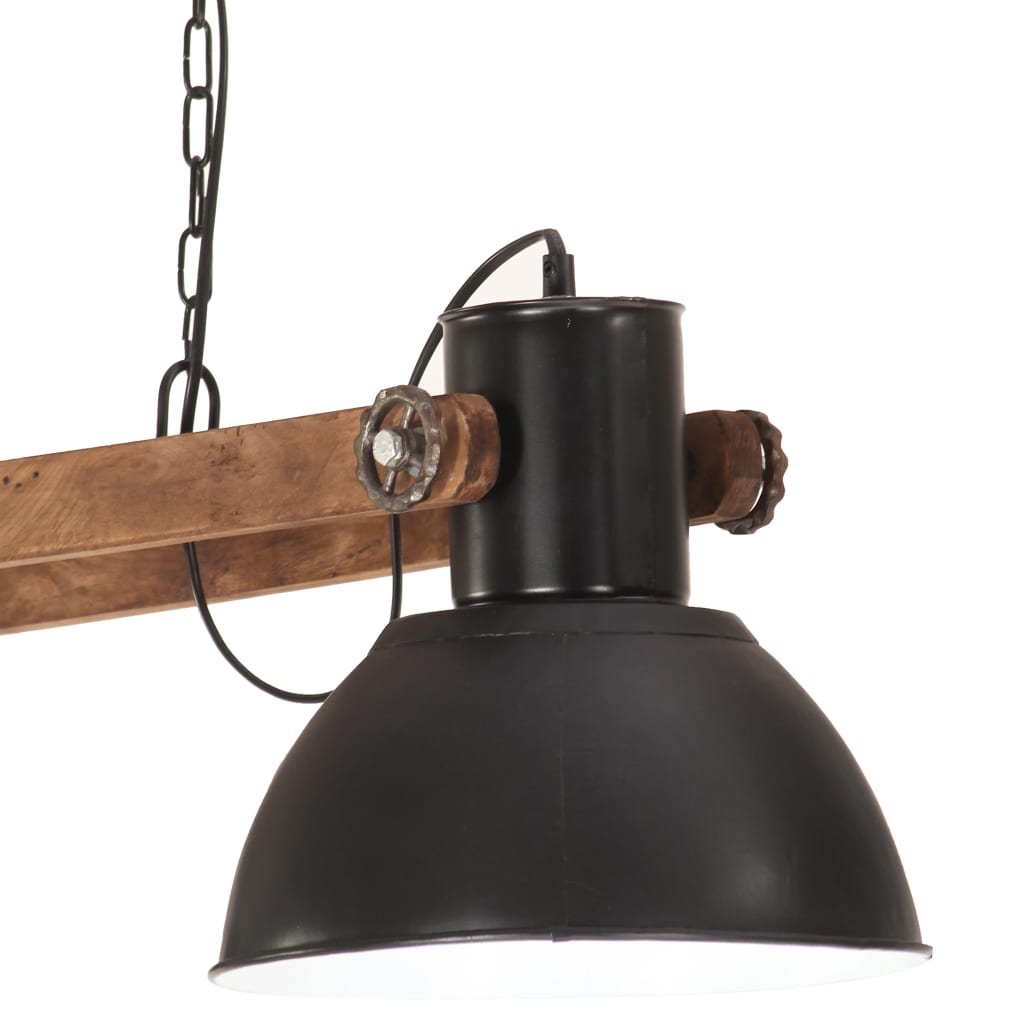 Hanglamp industrieel 25 W E27 109 cm zwart