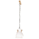 Hanglamp industrieel 25 W E27 109 cm wit - AllerleiShop