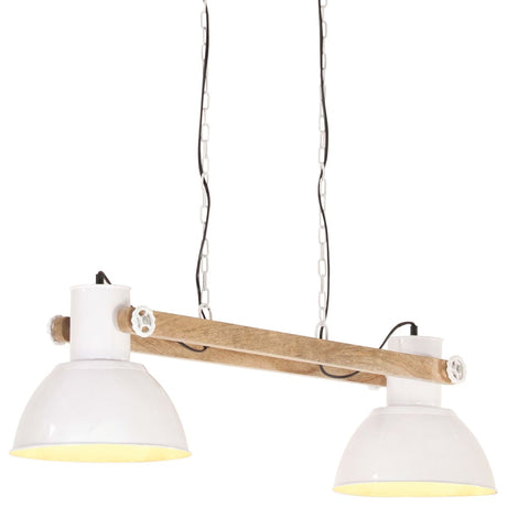 Hanglamp industrieel 25 W E27 109 cm wit - AllerleiShop