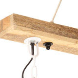 Hanglamp industrieel 25 W E27 109 cm wit - AllerleiShop