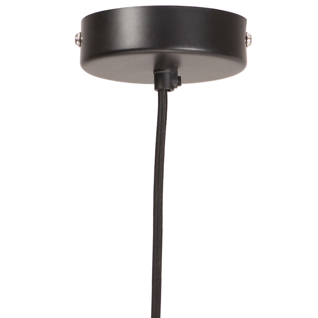 Hanglamp industrieel rond 25 W E27 19 cm zwart - AllerleiShop