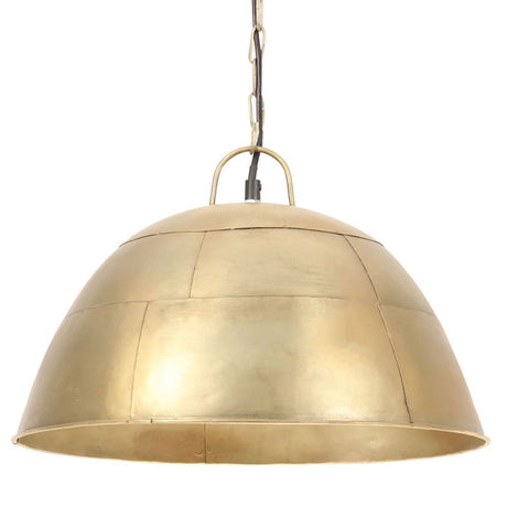 Hanglamp industrieel vintage rond 25 W E27 41 cm messingkleurig - AllerleiShop