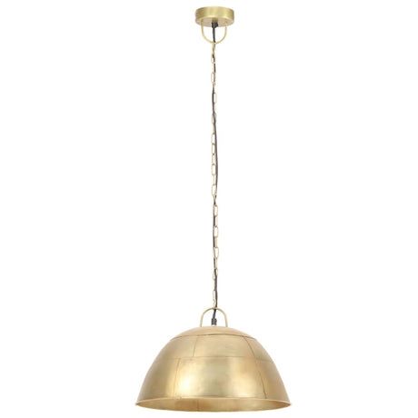 Hanglamp industrieel vintage rond 25 W E27 41 cm messingkleurig - AllerleiShop