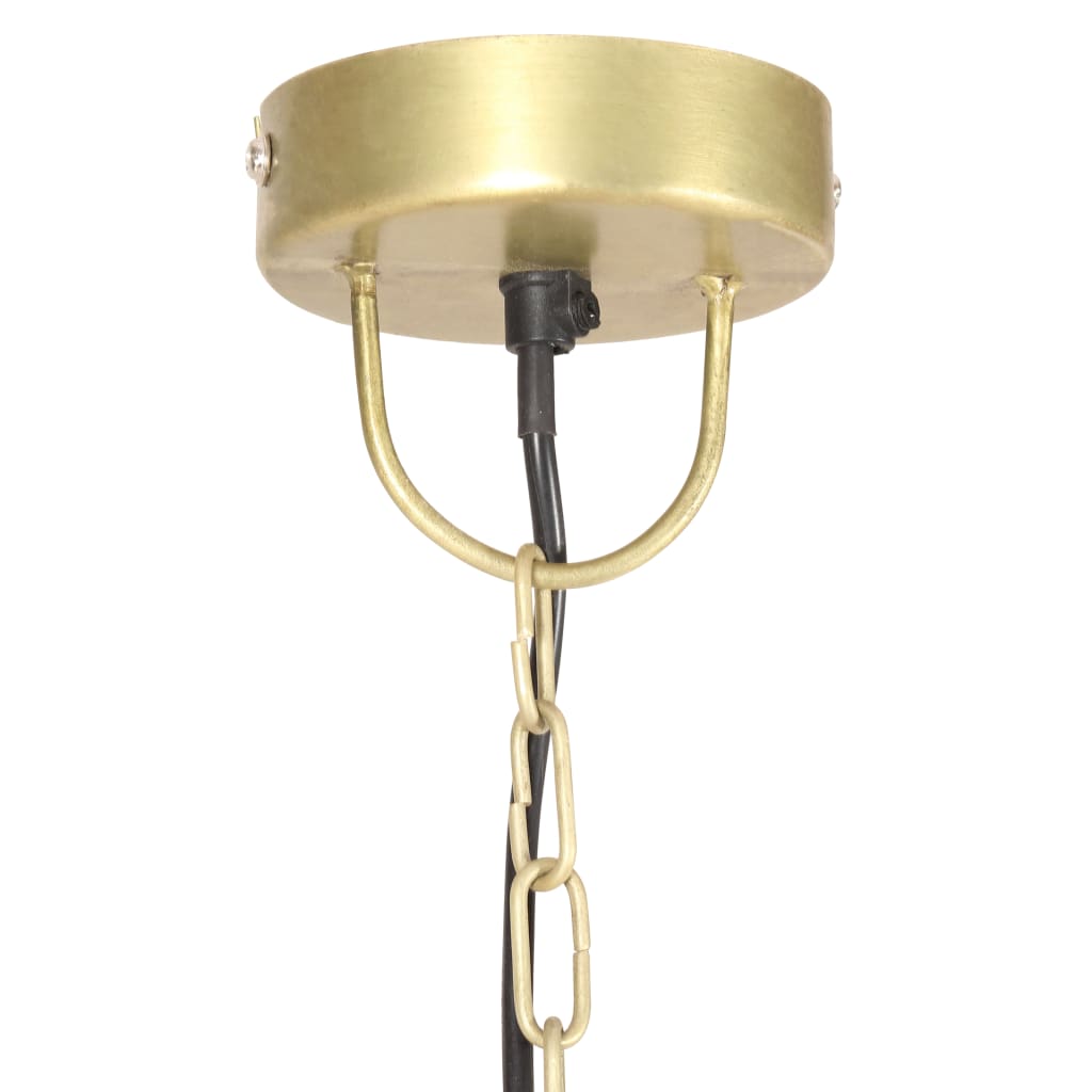 Hanglamp industrieel vintage rond 25 W E27 41 cm messingkleurig - AllerleiShop