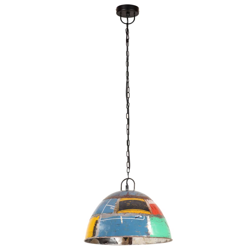 Hanglamp industrieel vintage rond 25 W E27 41 cm meerkleurig