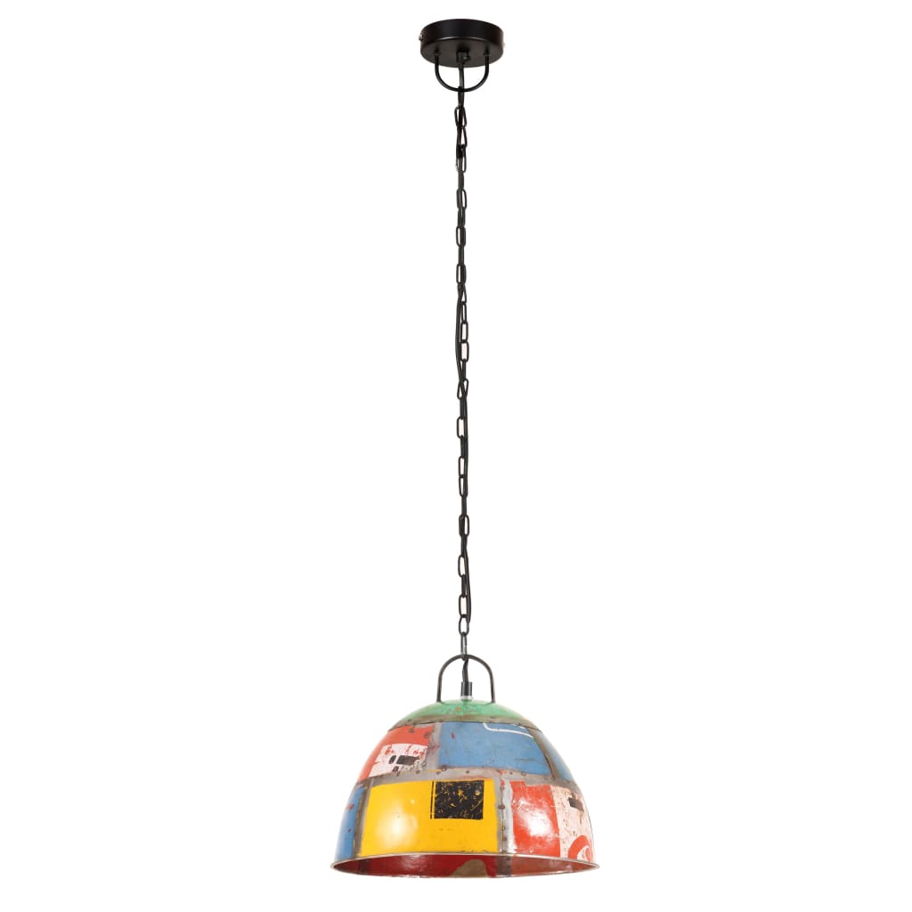 Hanglamp industrieel vintage rond 25 W E27 31 cm meerkleurig