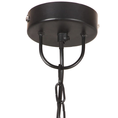 Hanglamp industrieel rond 25 W E27 42 cm zwart - AllerleiShop