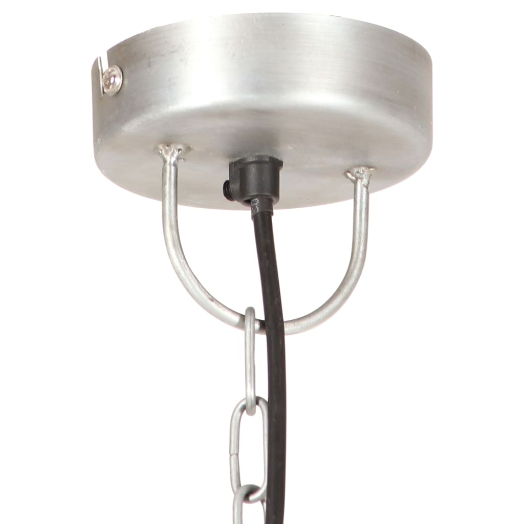 Hanglamp rond 25 W E27 48 cm zilverkleurig - AllerleiShop