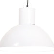 Hanglamp rond 25 W E27 48 cm wit - AllerleiShop