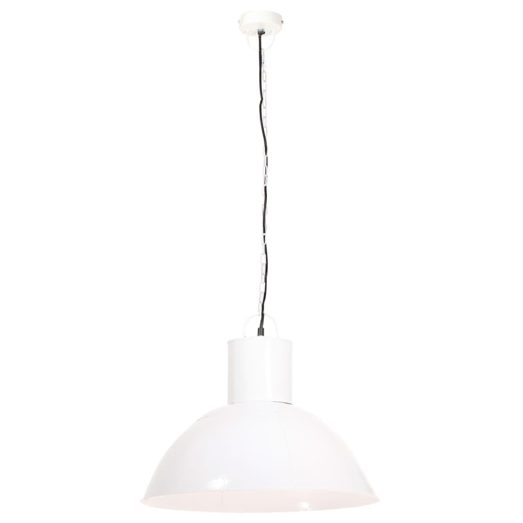 Hanglamp rond 25 W E27 48 cm wit - AllerleiShop