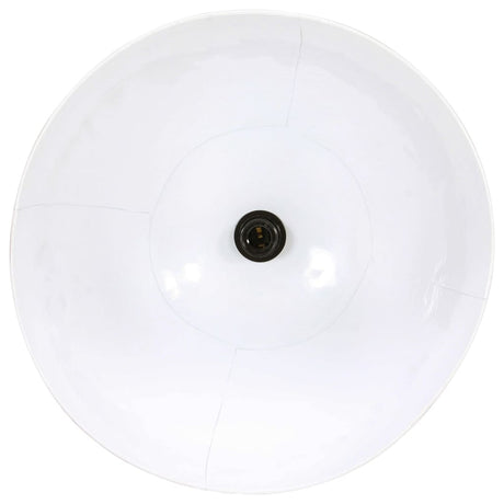 Hanglamp rond 25 W E27 48 cm wit - AllerleiShop