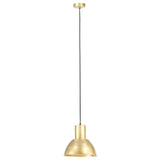 Hanglamp rond 25 W E27 28,5 cm messingkleurig - AllerleiShop