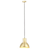 Hanglamp rond 25 W E27 28,5 cm messingkleurig - AllerleiShop