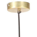 Hanglamp rond 25 W E27 28,5 cm messingkleurig - AllerleiShop