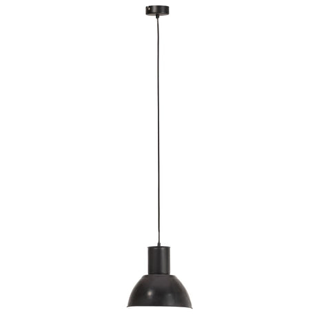 Hanglamp rond 25 W E27 28,5 cm zwart - AllerleiShop