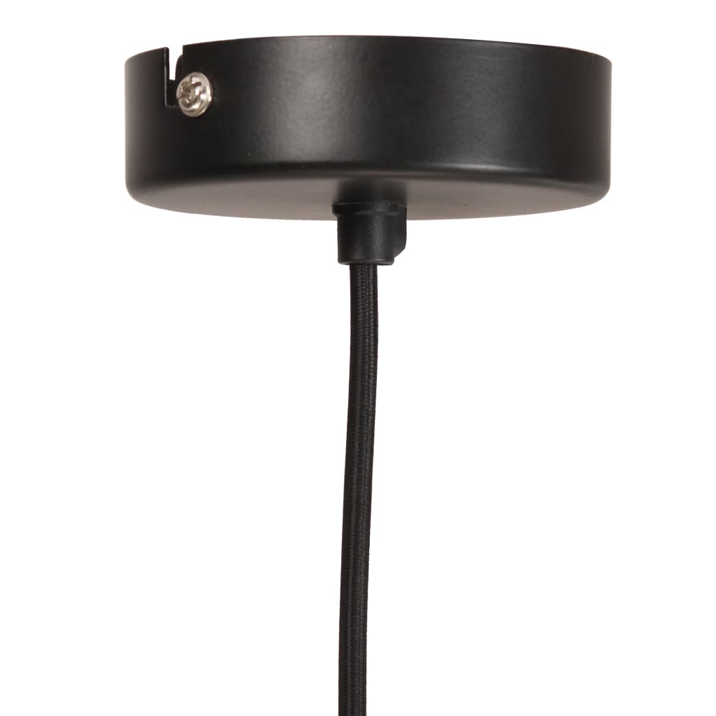 Hanglamp rond 25 W E27 28,5 cm zwart - AllerleiShop