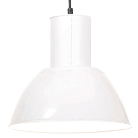 Hanglamp rond 25 W E27 28,5 cm wit - AllerleiShop