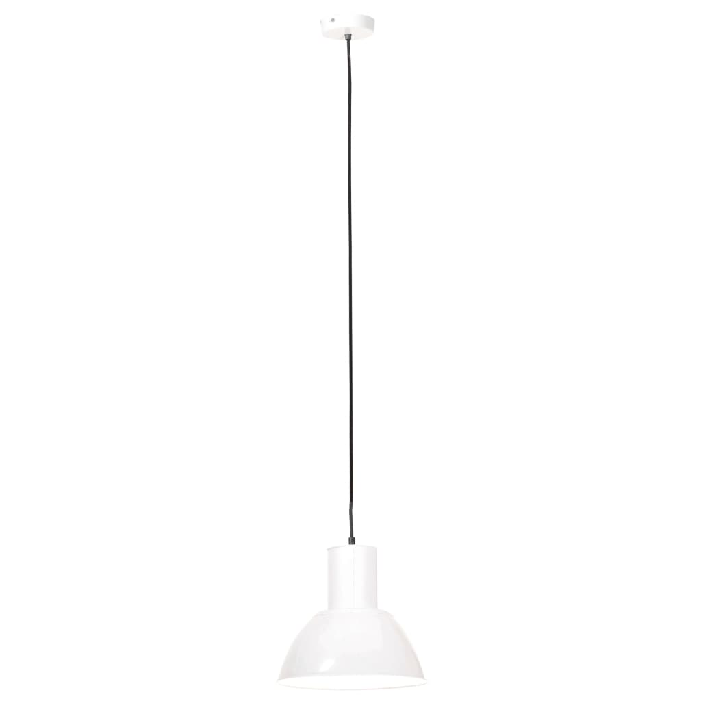 Hanglamp rond 25 W E27 28,5 cm wit - AllerleiShop