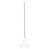 Hanglamp rond 25 W E27 28,5 cm wit - AllerleiShop