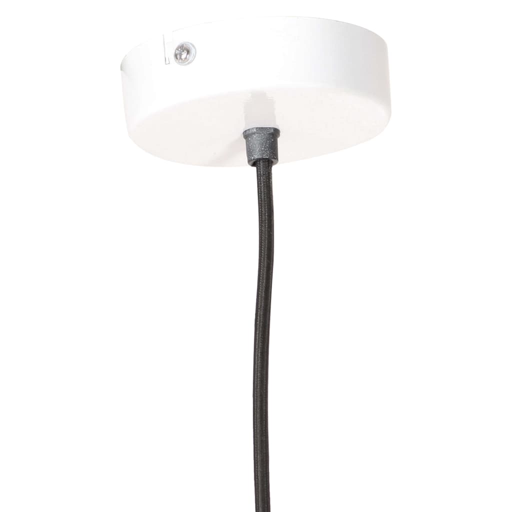 Hanglamp rond 25 W E27 28,5 cm wit - AllerleiShop