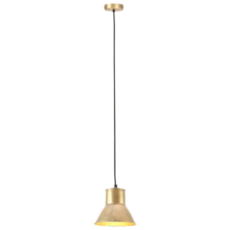 Hanglamp rond 25 W E27 17 cm messingkleurig - AllerleiShop