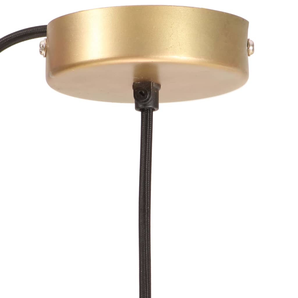 Hanglamp rond 25 W E27 17 cm messingkleurig - AllerleiShop