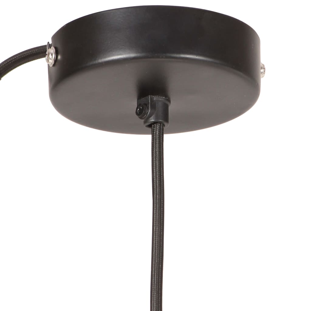 Hanglamp rond 25 W E27 17 cm zwart - AllerleiShop