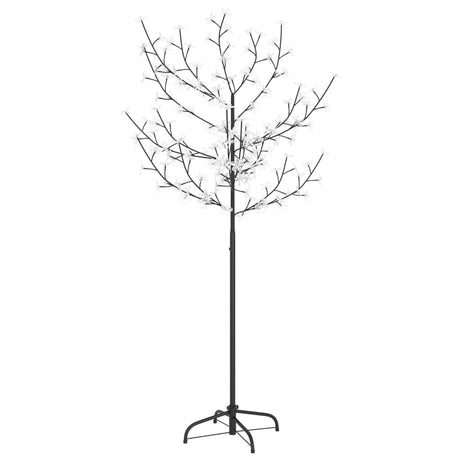 Kerstboom 120 LED's warmwit licht kersenbloesem 150 cm - AllerleiShop