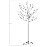 Kerstboom 120 LED's warmwit licht kersenbloesem 150 cm - AllerleiShop