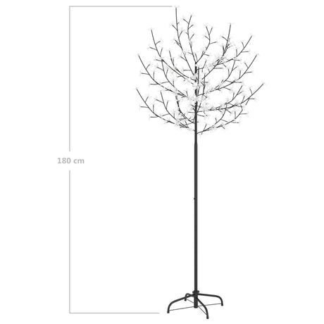 Kerstboom 200 LED's warmwit licht kersenbloesem 180 cm - AllerleiShop