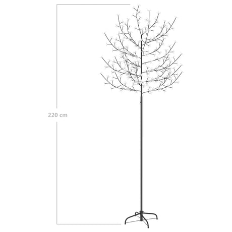 Kerstboom 220 LED's warmwit licht kersenbloesem 220 cm - AllerleiShop