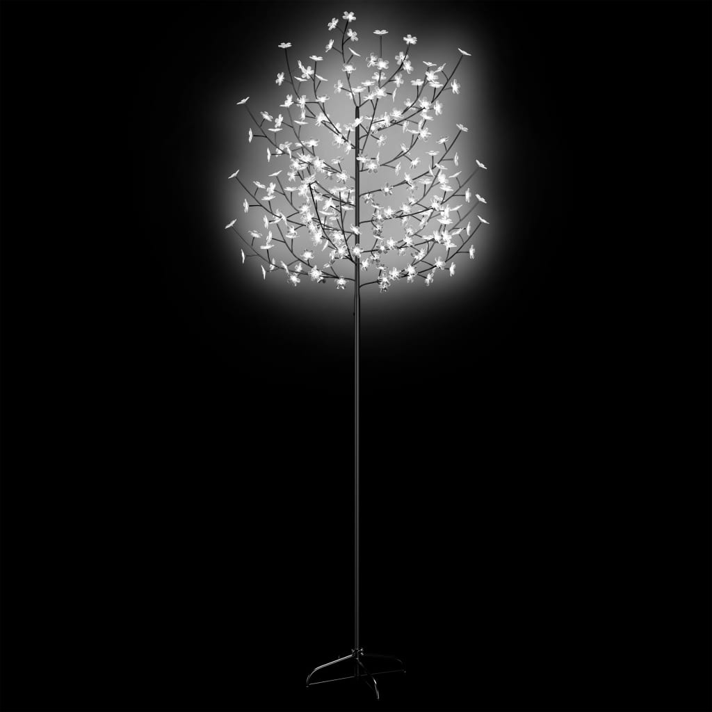 Kerstboom 220 LED's koudwit licht kersenbloesem 220 cm - AllerleiShop