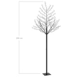 Kerstboom 600 LED's blauw licht kersenbloesem 300 cm - AllerleiShop