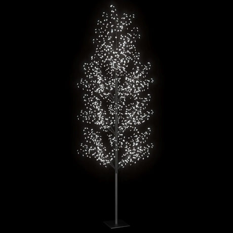 Kerstboom 1200 LED's koudwit licht kersenbloesem 400 cm - AllerleiShop