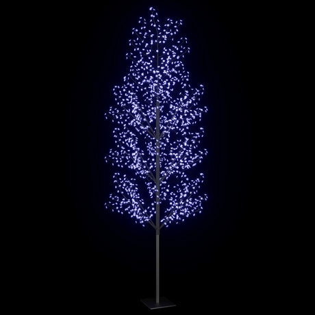 Kerstboom 1200 LED's blauw licht kersenbloesem 400 cm - AllerleiShop